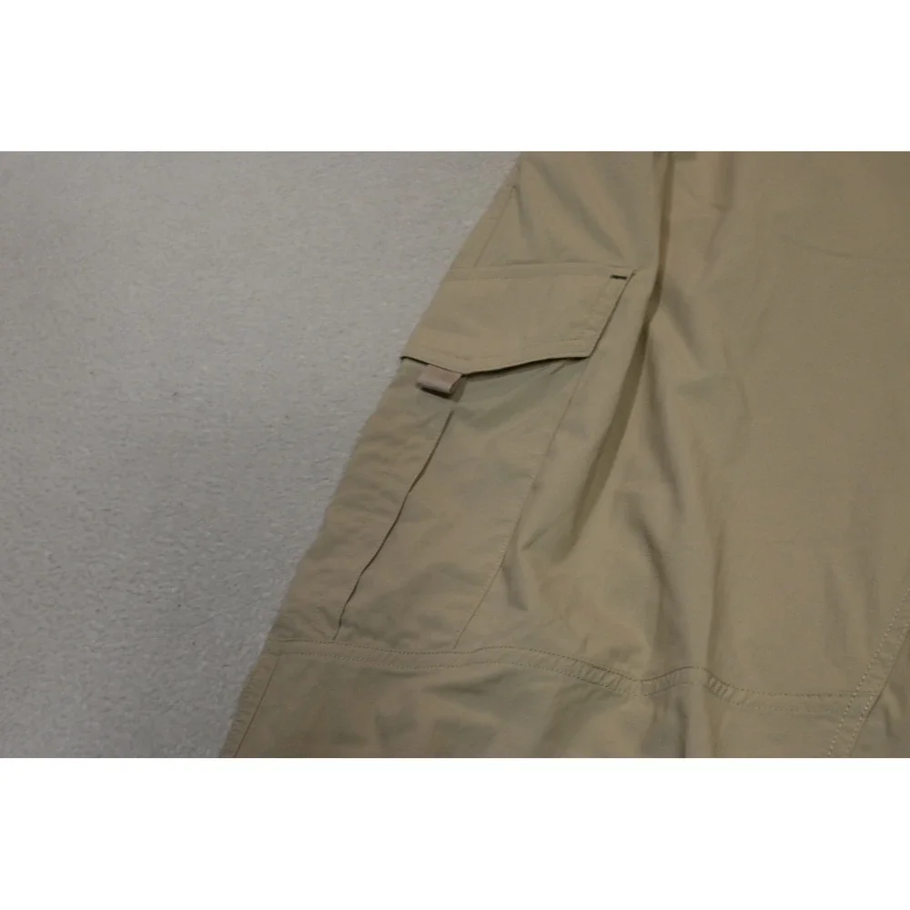 Columbia Cargo Pants Mens 38x30 Beige Omni-Shade Hiking Outdoor Excellent